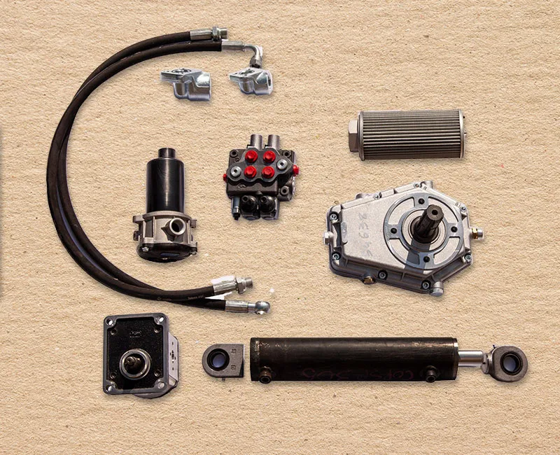 Kit di componenti oleodinamici preassemblati per il montaggio rapido